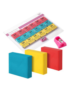 Juego de Gomas de Borrar Amasadas Mr. Pen 19 Piezas