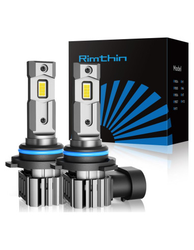 Bombillas Antiniebla Rimthin D5-9006 6000K IP67 Paquete de 2