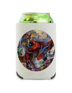 Enfriador de Bebidas Dragón Rojo - Funda Aislante 355 ml