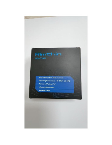Bombillas Antiniebla Rimthin D5-9006 6000K IP67 Paquete de 2