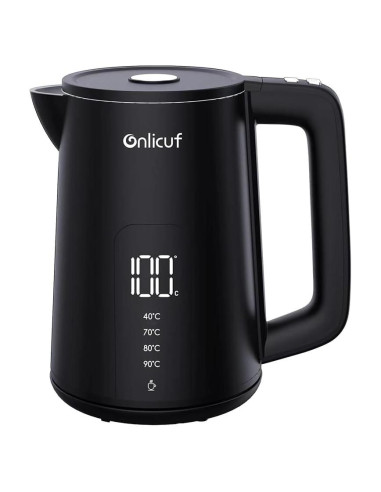 Hervidor Eléctrico Onlicuf EK17 de 1.7L Acero Inoxidable Negro
