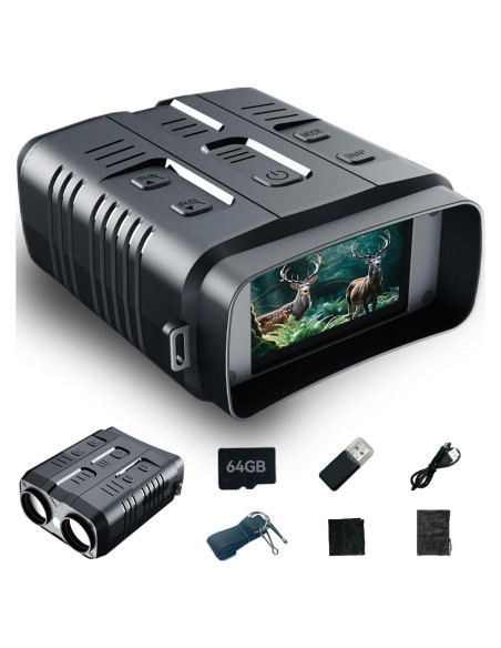 Gafas de Visión Nocturna KILOGOGRAPH N009 Plus 4K con Wi-Fi