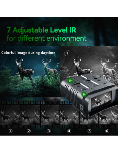 Gafas de Visión Nocturna KILOGOGRAPH N009 Plus 4K con Wi-Fi