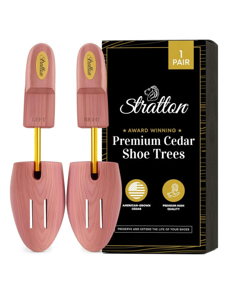 Árboles para zapatos de cedro Stratton - Unisex, tamaño pequeño