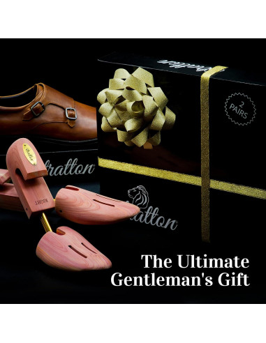 Árboles para zapatos de cedro Stratton - Unisex, tamaño pequeño