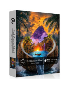 Rompecabezas de Playa PICKFORU 1000 Piezas Naturaleza 2