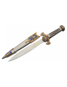 Daga Réplica Egipcia 32.39 cm Szco con Funda de Metal
