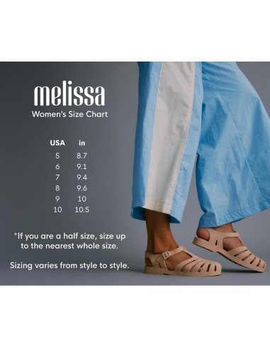 Sandalias de Verano Melissa Harmonic Eclipse Rosa 6 - PVC Ligero