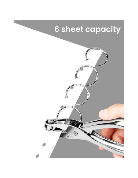Perforadora de Agujeros MoHern 1/8 y 1/4 Pulgadas - 2 Pcs
