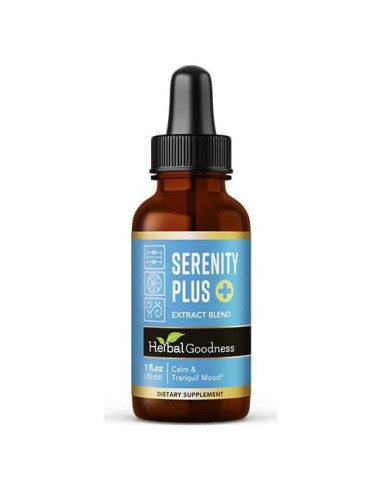 Serenidad Plus 29.57 ml - Suplemento Natural para Dormir y Relajación - Nature Made