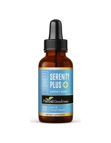 Serenidad Plus 29.57 ml - Suplemento Natural para Dormir y Relajación - Nature Made