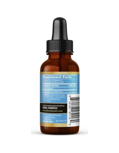 Serenidad Plus 29.57 ml - Suplemento Natural para Dormir y Relajación - Nature Made