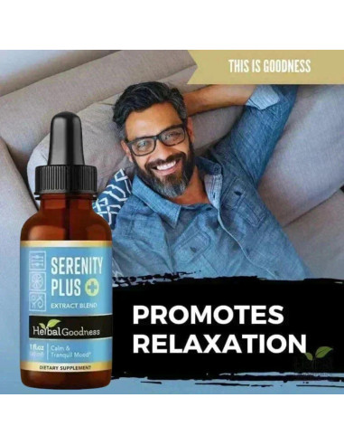 Serenidad Plus 29.57 ml - Suplemento Natural para Dormir y Relajación - Nature Made