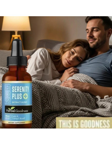 Serenidad Plus 29.57 ml - Suplemento Natural para Dormir y Relajación - Nature Made