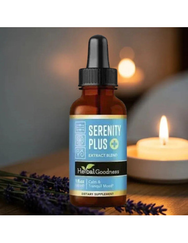Serenidad Plus 29.57 ml - Suplemento Natural para Dormir y Relajación - Nature Made