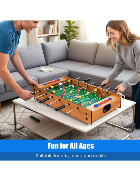 Mesa de Juegos 2 en 1 Giantex - Futbolín y Hockey de Aire