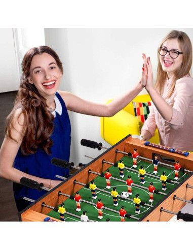 Mesa de Juegos 2 en 1 Giantex - Futbolín y Hockey de Aire