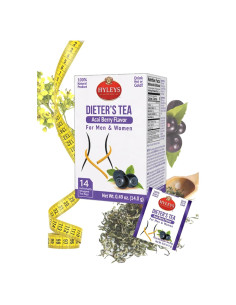 Té Detox para Dieta Hyleys Sabor Acai Berry - 336 Bolsitas