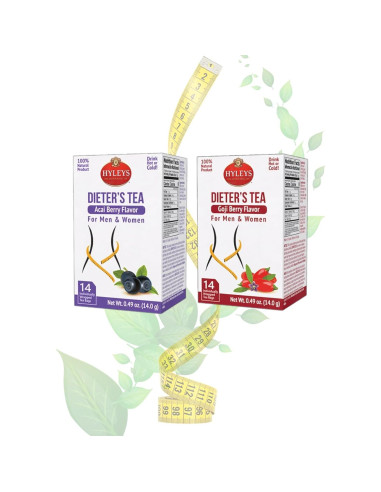 Té Detox para Dieta Hyleys Sabor Acai Berry - 336 Bolsitas
