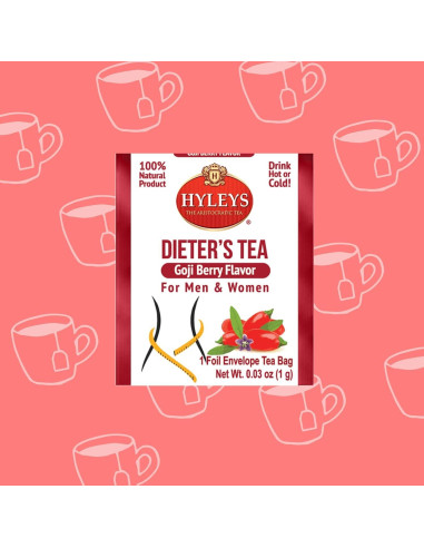 Té Detox para Dieta Hyleys Sabor Acai Berry - 336 Bolsitas