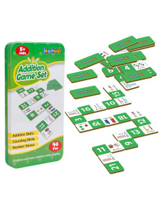 Juego de Dominó de Suma Dingliu - Matemáticas para Niños