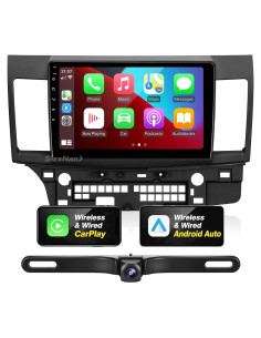 Radio Android 10" SizxNanv para Lancer 2008-2017 Bluetooth GPS