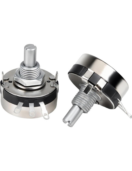 Potenciómetro 10K Fielect WTH118-2W Un Solo Giro con Perillas