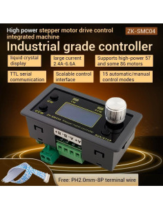 Controlador de Motor Paso a Paso GODIYMODULES ZK-SMC04 10-30V 6.6A 2