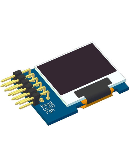 Pantalla OLED RGB 96x64 Digilent 16 Bits 2.03x1.27 cm
