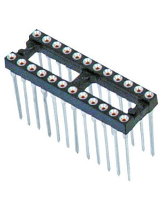 Zócalo DIP 24 Contactos MILL MAX 123-93-624-41-001000 15.24 mm