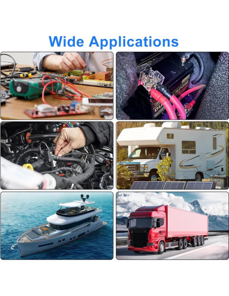 Conectores de Terminal de Cable de Anillo Linkstyle 0 Gauge