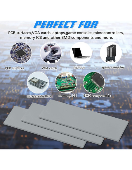 Almohadillas Térmicas de Silicona Outus 30 Piezas 6.6x2cm