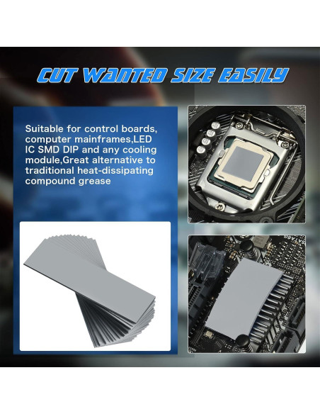 Almohadillas Térmicas de Silicona Outus 30 Piezas 6.6x2cm