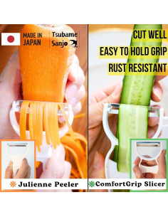 Pelador Juliana Japonés LOVE LOVE JAPAN - Acero Inoxidable 2