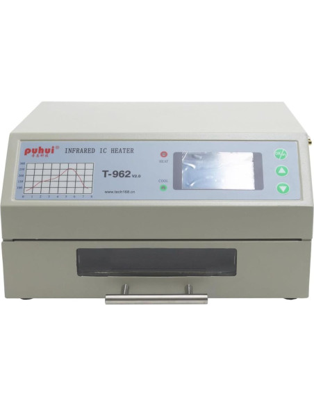 Horno de Reflujo INTBUYING T962 800W 180x235mm Infrarrojo