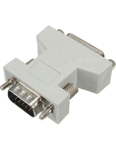 Adaptador DVI-D 24+1 Femenino a VGA Masculino 15 Pines