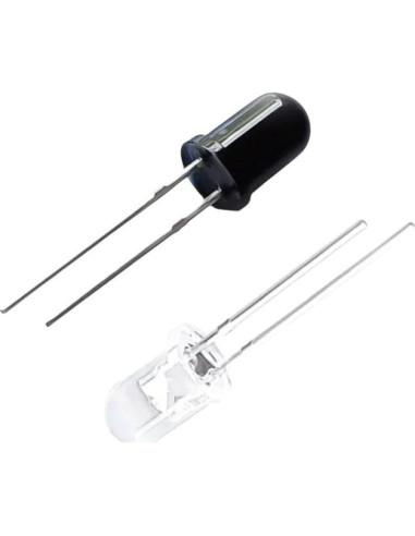 10 Piezas Diodos Infrarrojos 5mm SIALMSIANI Alta Calidad