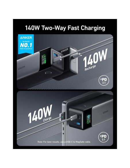 Banco de Energía Anker MagGo 10,000mAh para Apple Watch