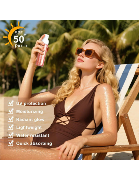 Aceite Corporal Hidratante Yotock Rosa Dorado SPF30 100ml