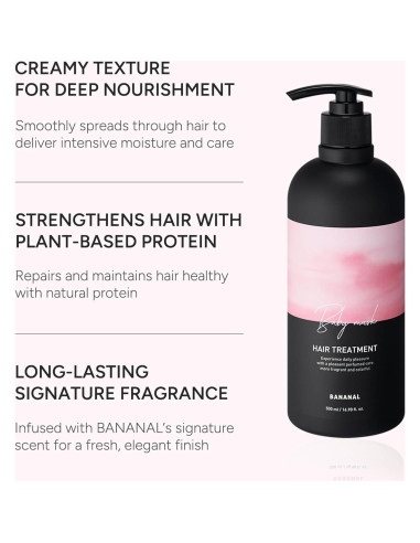 Acondicionador Capilar Coreano Almizcle Bebé 500ml - Proteínas y Humectantes