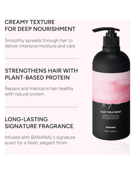 Acondicionador Capilar Coreano Almizcle Bebé 500ml - Proteínas y Humectantes