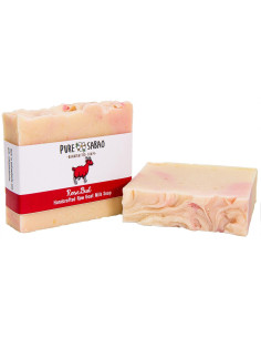 Jabón Natural de Leche de Cabra RoseBud 113g - Hidratante 2