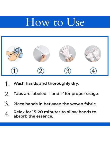 Mascarillas Hidratantes para Manos Borghese - 3 Pares con Colágeno