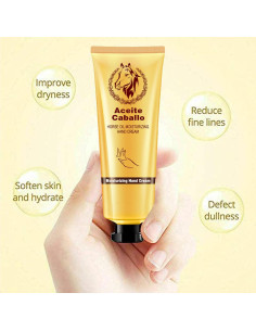 Crema Hidratante para Manos ETUIH con Aceite de Caballo 3PCS 2