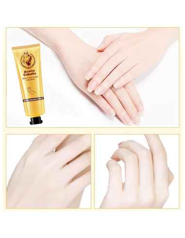 Crema Hidratante para Manos ETUIH con Aceite de Caballo 3PCS