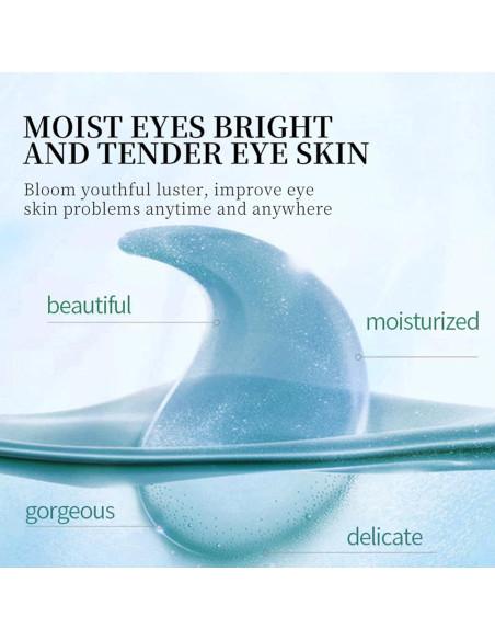 30 Piezas Mascarillas Hidratantes Labios y Ojos Felico