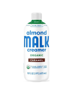 Crema de Almendra Caramelizada Orgánica Malk 473ml