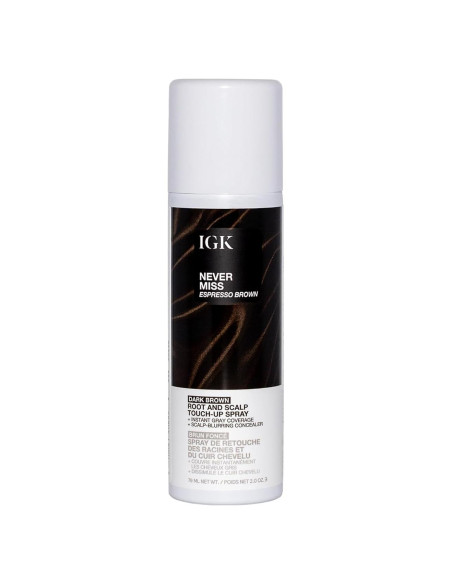 Spray Corrector de Raíces IGK Hair 56.7 ml Marrón Oscuro