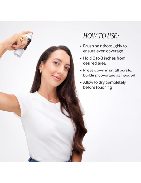 Spray Corrector de Raíces IGK Hair 56.7 ml Marrón Oscuro