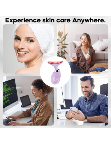 Masajeador Facial Suenohyu Portátil para Cara y Cuello